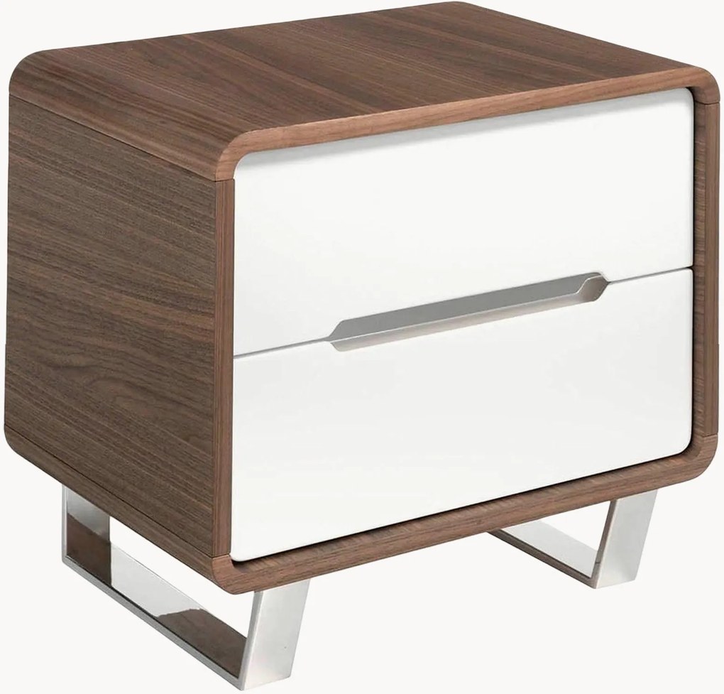 Mesa de cabeceira com gavetas Ronaldo