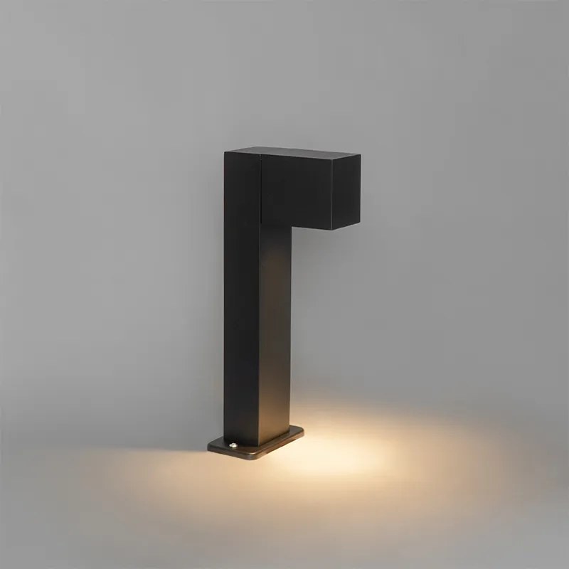 Candeeiro de pé industrial preto 35 cm IP44 - Baleno