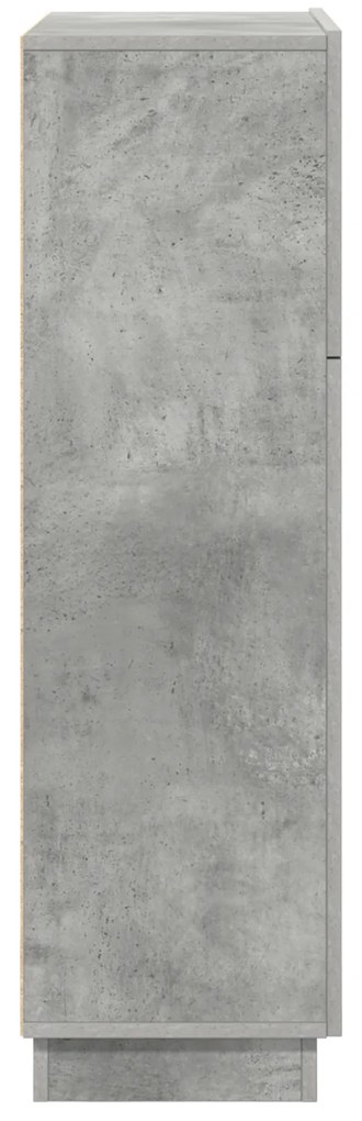 Mesa Cinza Concreto Cinza concreto Madeira engenheirada Padrão
