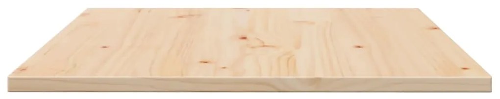 Tampos de mesa retangulares 3 pcs 80x53x1,7 cm pinho maciço