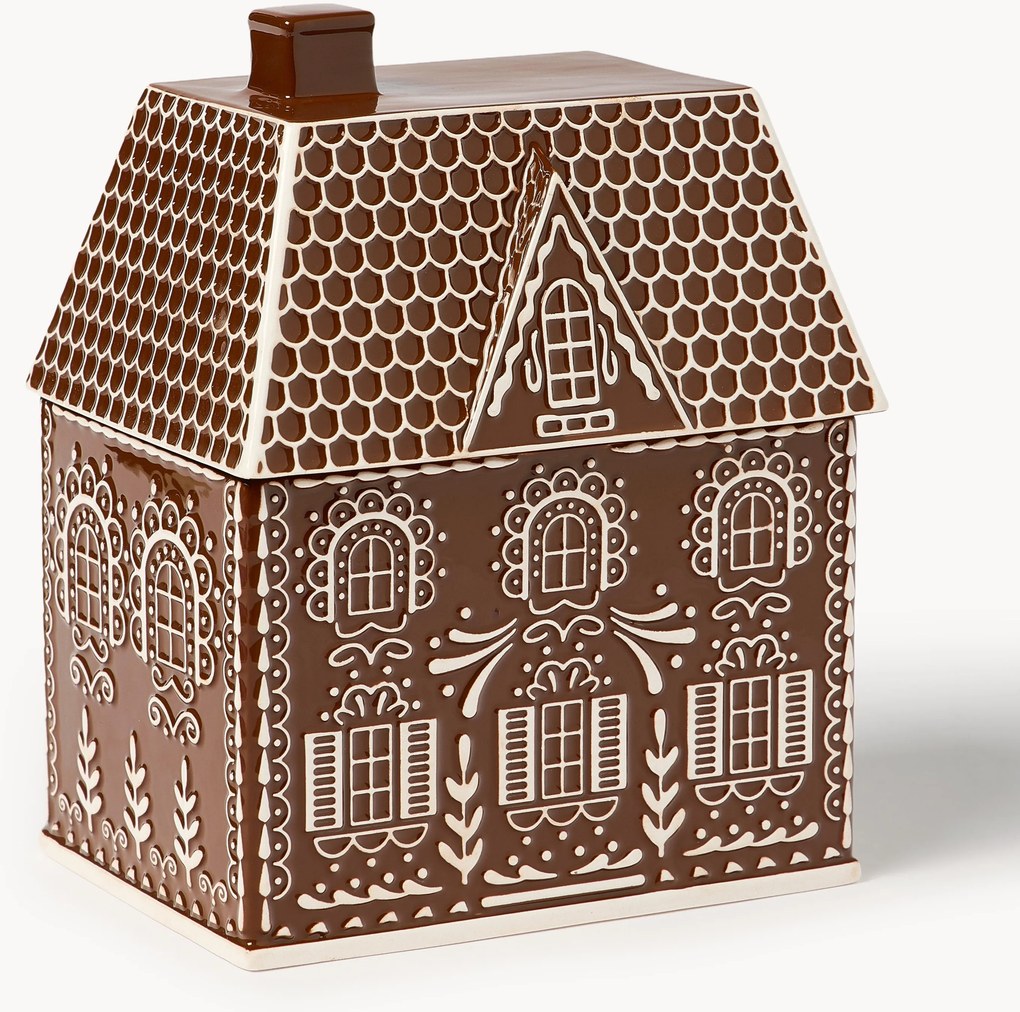 Caixa de Natal decorativa em cerâmica Erik