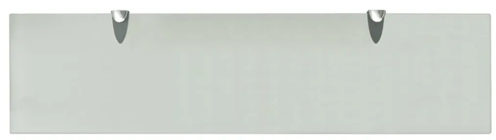 Prateleiras flutuantes 2 pcs vidro 80x20 cm 8 mm