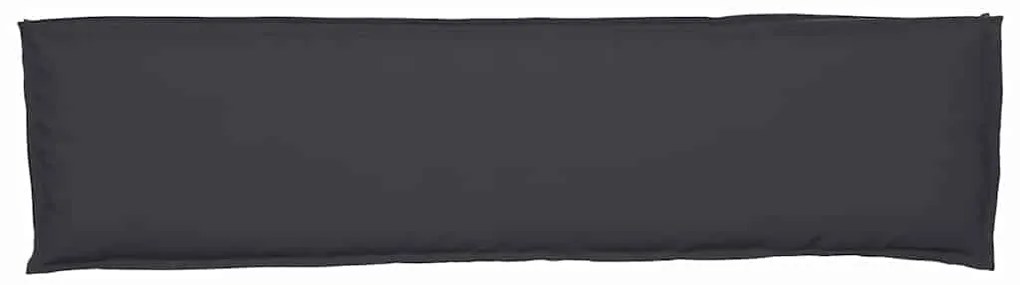Cushions para Palete para Banco 2 pcs Preto 150x40x8 cm Tecido Oxford