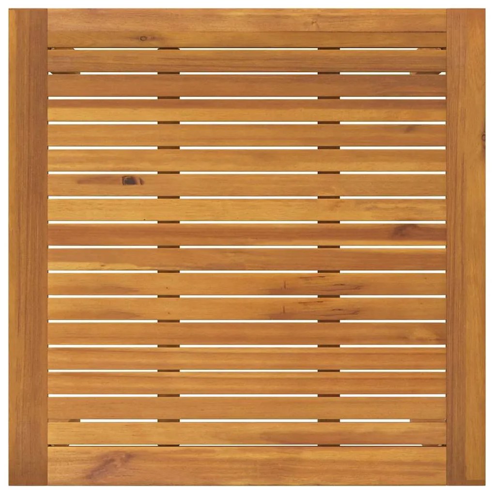 Conjunto de Jantar para Jardim 5 pcs Preto 85 x 85 x 74 cm