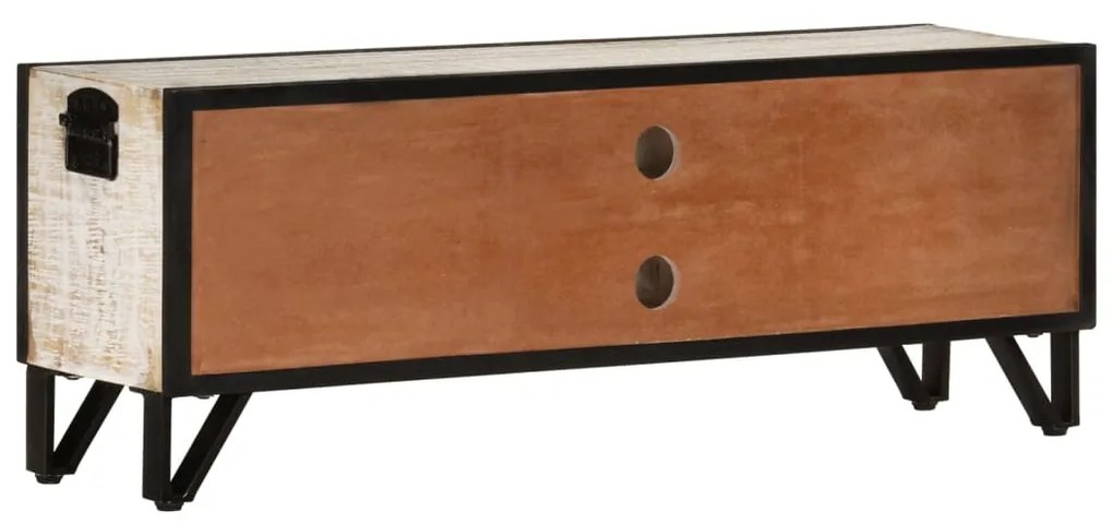 Móvel de TV 110x30x41 cm madeira de acácia maciça