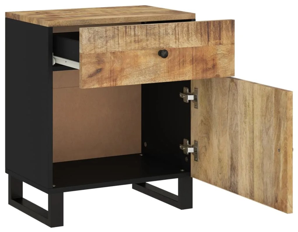 Mesa de cabeceira madeira de mangueira maciça/derivados madeira