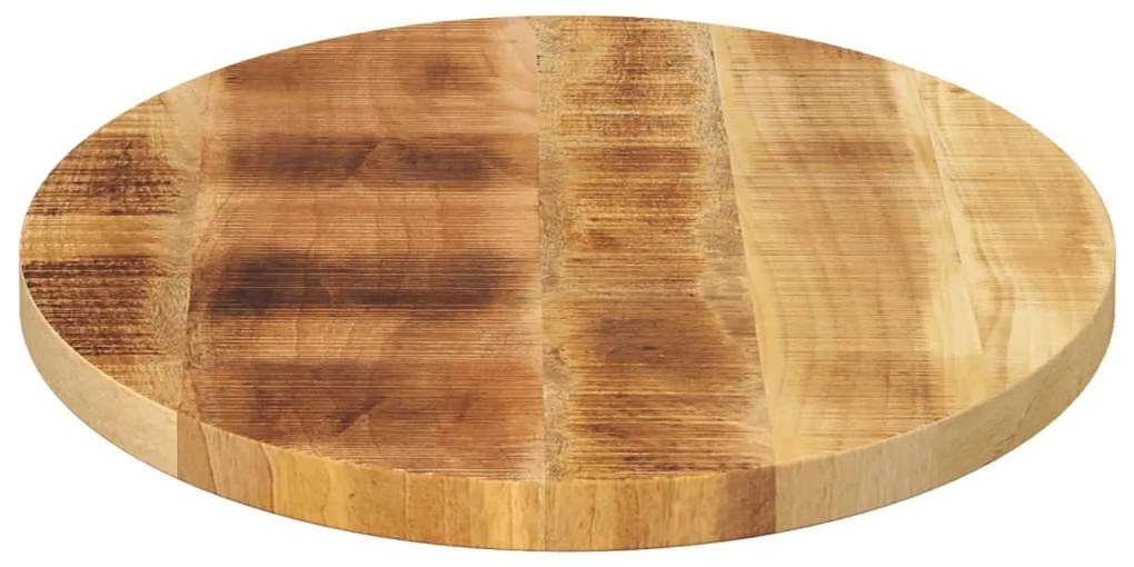 Tampo de mesa oval 90x40x2,5 cm madeira de mangueira maciça