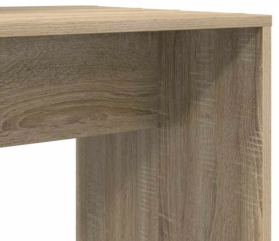 Mesa Carvalho sonoma 138.5 x 55 x 143 cm Madeira processada