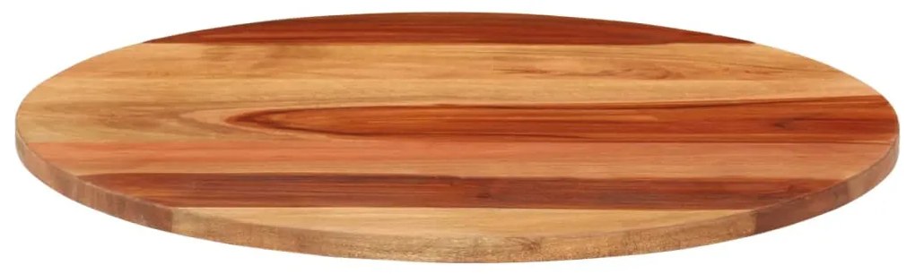 Tampo de mesa redondo madeira de acácia maciça 15-16 mm 40 cm