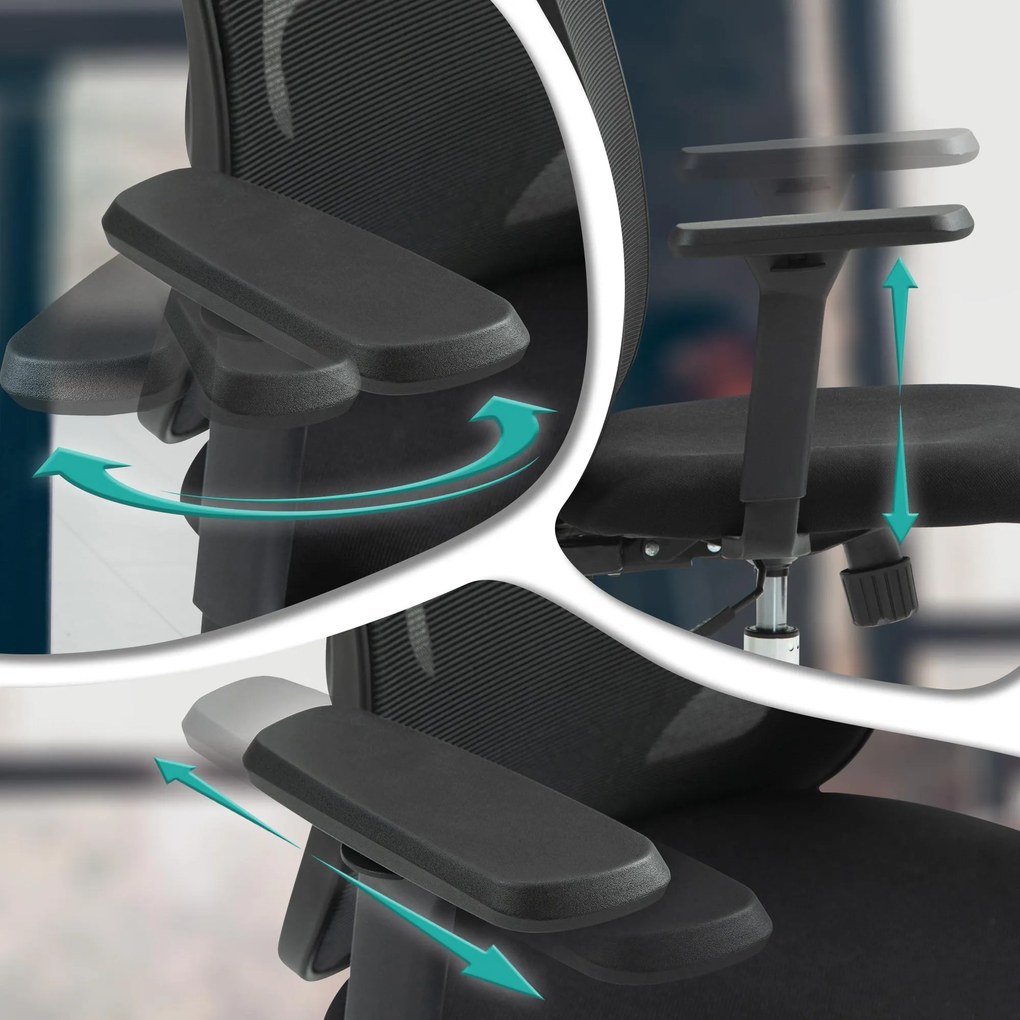 Cadeira de Escritório Bryden Preto