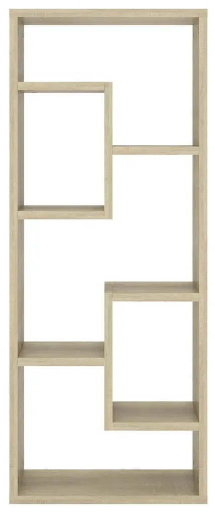 Estante de parede 36x16x90 cm derivados madeira carvalho sonoma