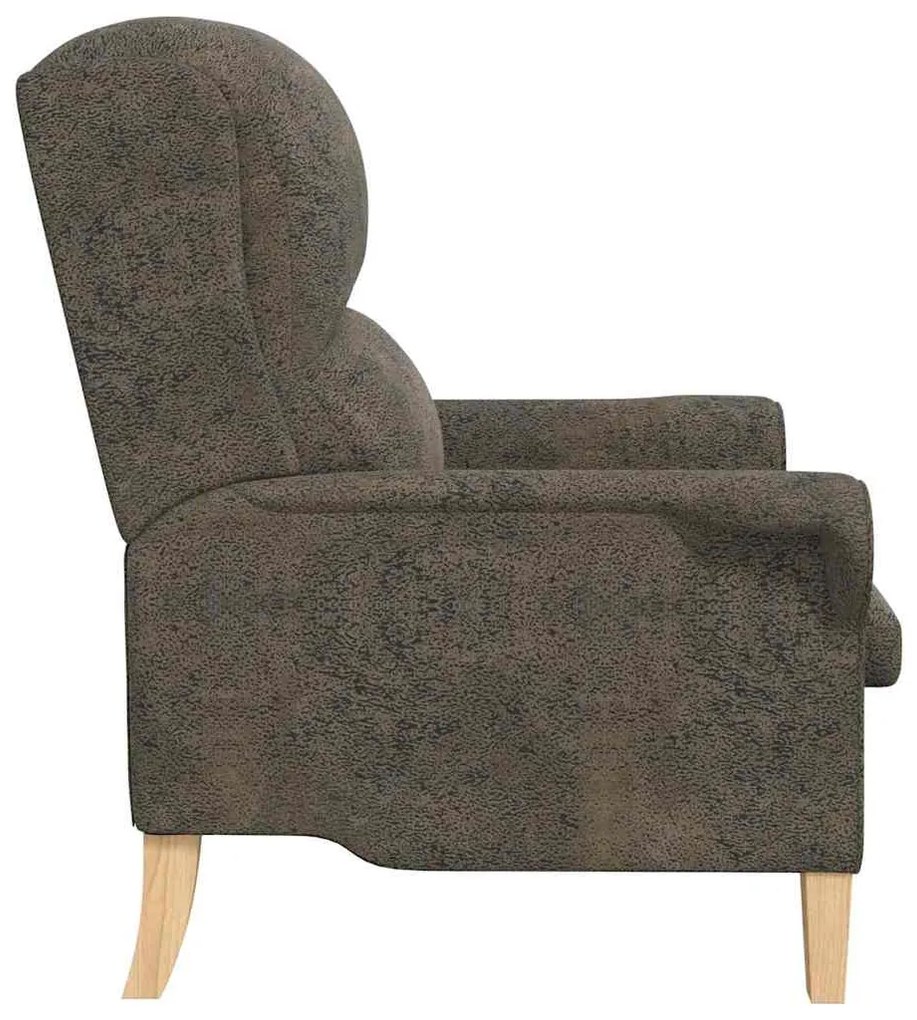 Poltrona Contemporânea Cinzento escuro Standard
