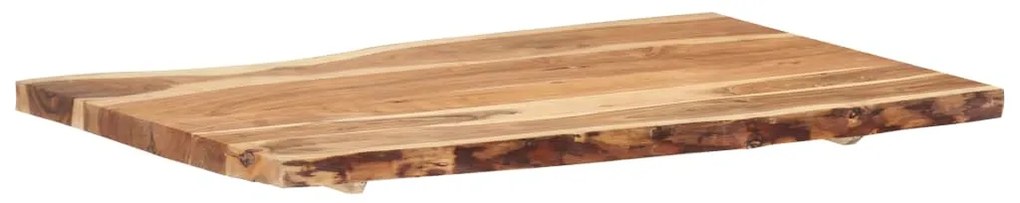 Tampo de mesa 100x(50-60)x3,8 cm madeira de acácia maciça