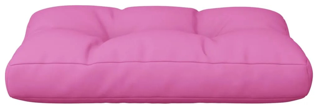 Almofadão paletes 60x40x12 cm tecido rosa