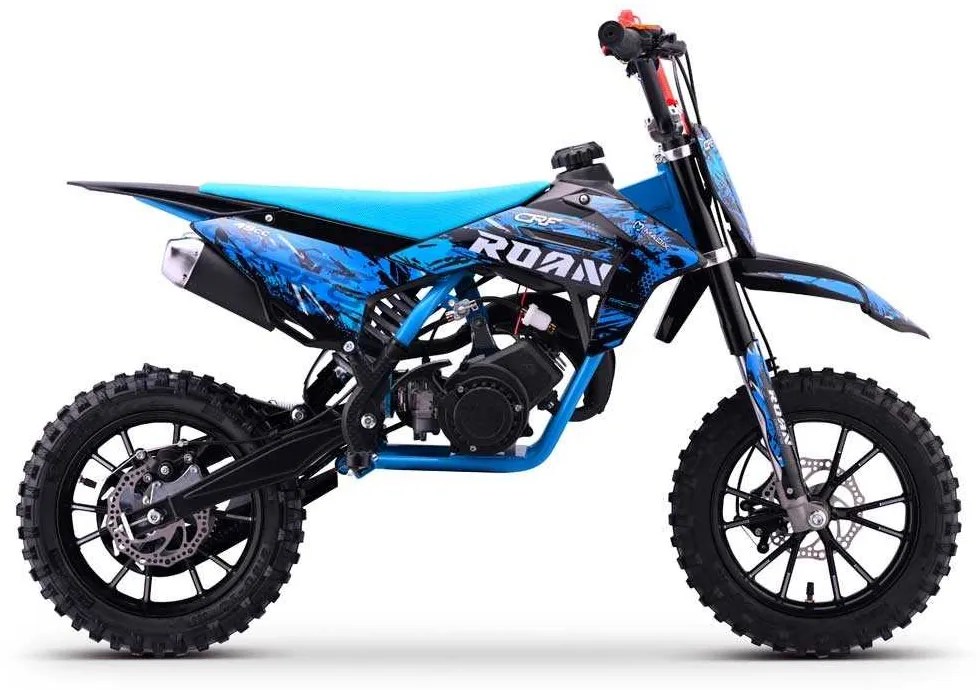MINI MOTO Crianças MINICROSS gasolina 49cc Roan CRF 10/10" 3.5cv Azul