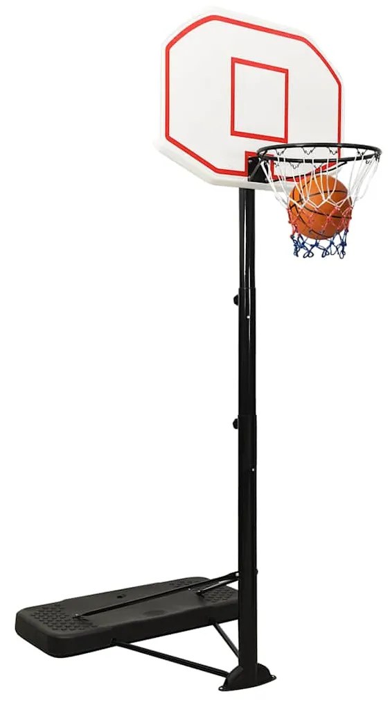 Tabela de basquetebol 258-363 cm polietileno branco
