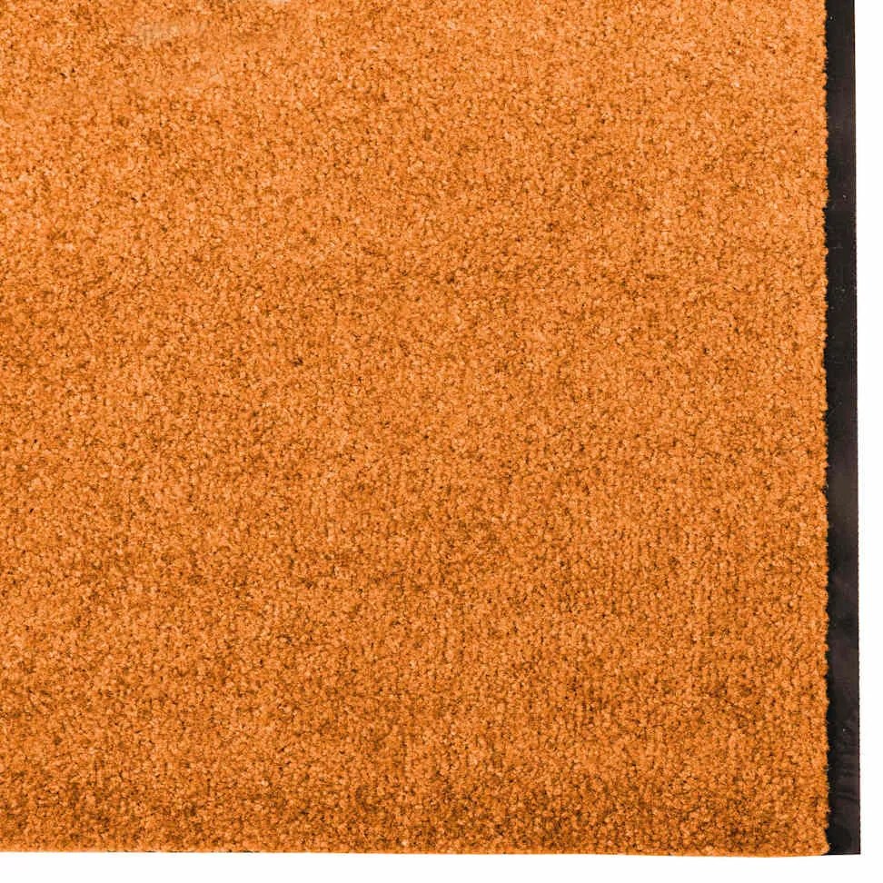 Capacho VidaXL Lavável Laranja 120x350 cm