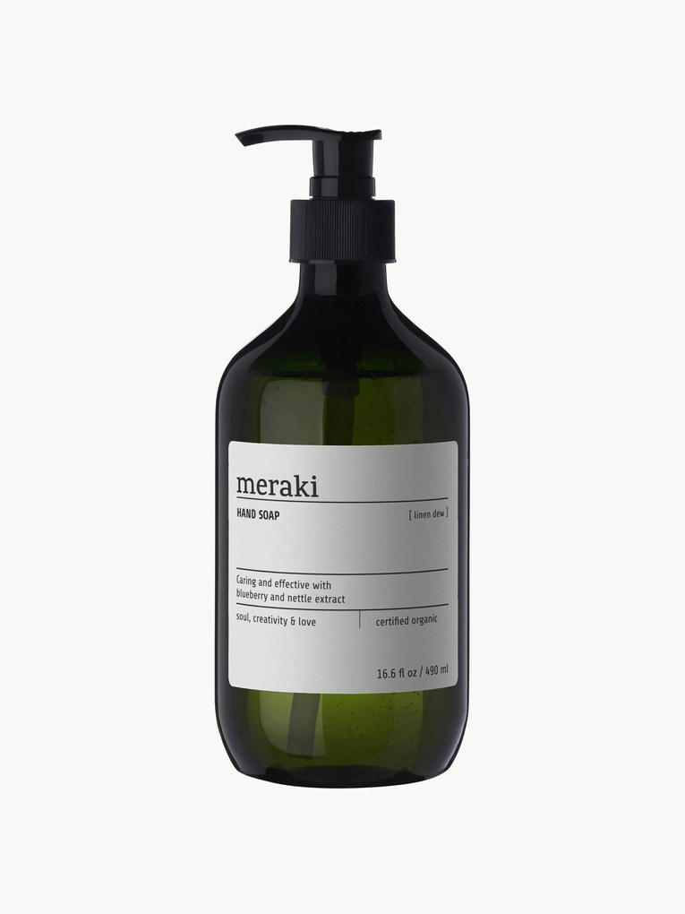 Sabonete líquido para as mãos Linen Dew (menta & patchouli)