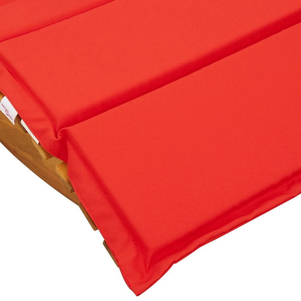 Espreguiçadeiras de Balanço com Almofadas 2 pcs Madeira Sólida Acácia