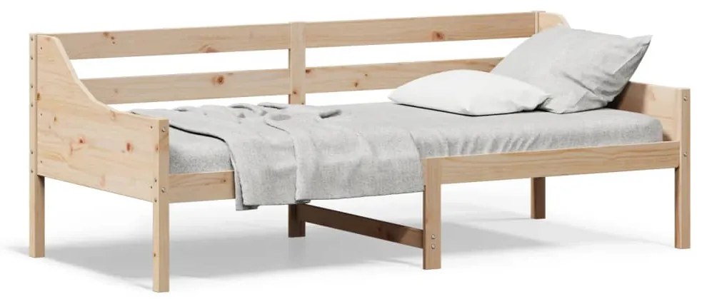 842830 vidaXL Sofá-cama 90 x 200 cm madeira de pinho maciça