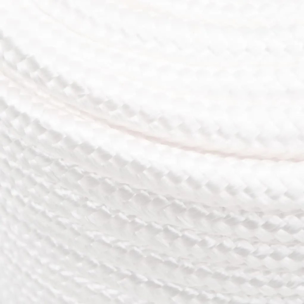Corda de barco 16 mm 100 m polipropileno branco completo