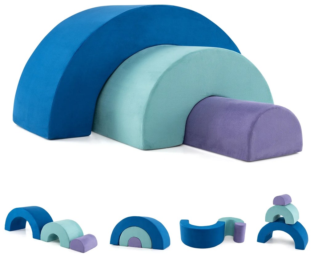 Cadeira infantil 2 em 1 que brilha no escuro, sofá infantil com capa removível e lavável - cinza