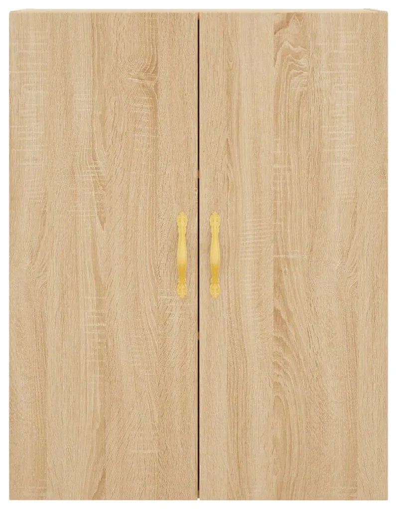 Armário alto 69,5x34x180 cm derivados de madeira cor sonoma