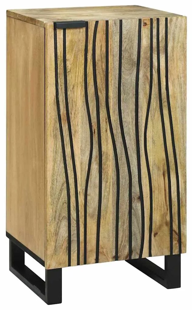 vidaXL Sideboard Castanho 40 x 33 x 75 cm Madeira de mangueira maciça