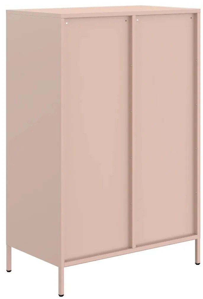 Móvel alto 68x39x101,5 cm aço rosa