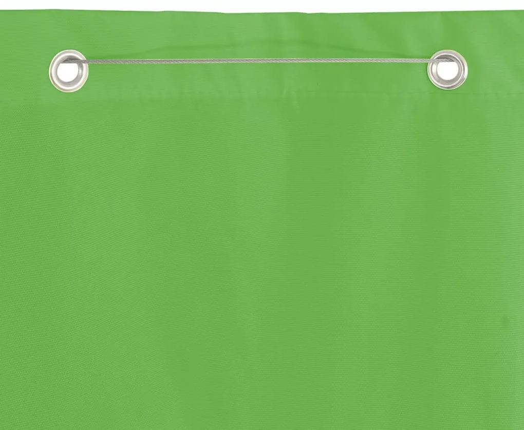 Tela de varanda 120x240 cm tecido oxford verde-claro