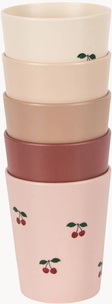 Canecas para crianças Cherry, conjunto de 5