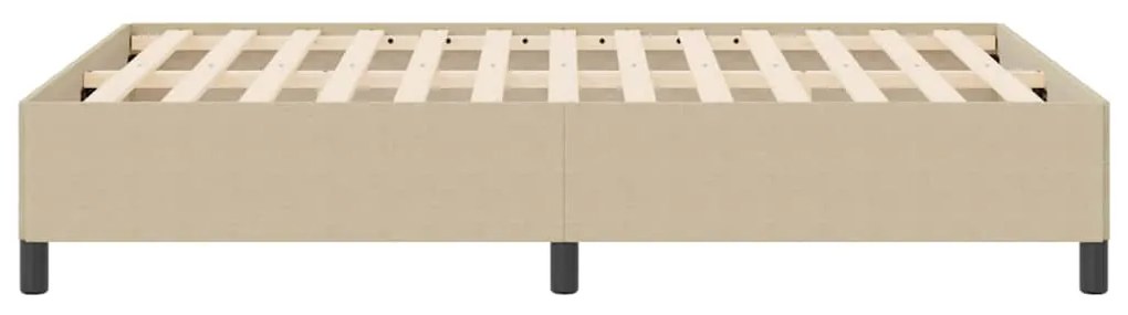 Cama vidaXL Verde Claro Cinza 160x200 cm Tecido Corduroy