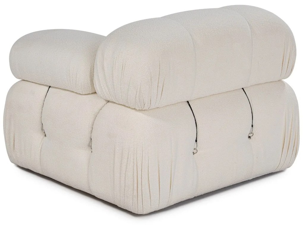Sofá de 1 Lugar Bubble – Branco – 95x95x75 cm