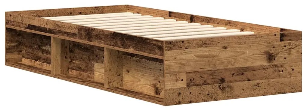 Estrutura de cama sem colchão 100x200cm derivados de madeira