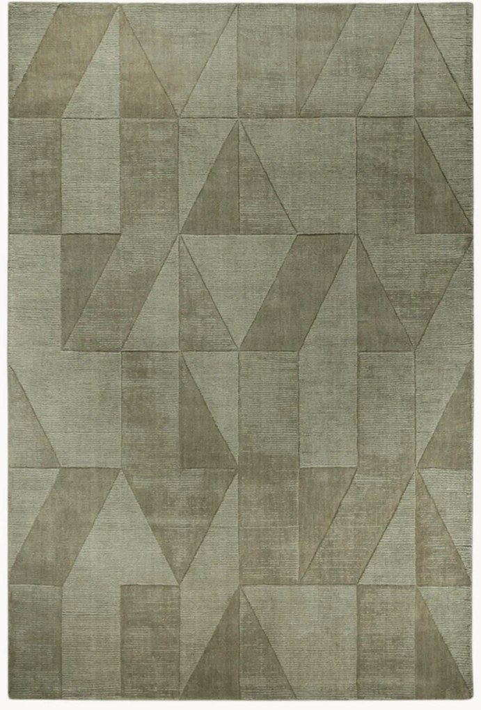 Tapete de lã com relevo Ursule