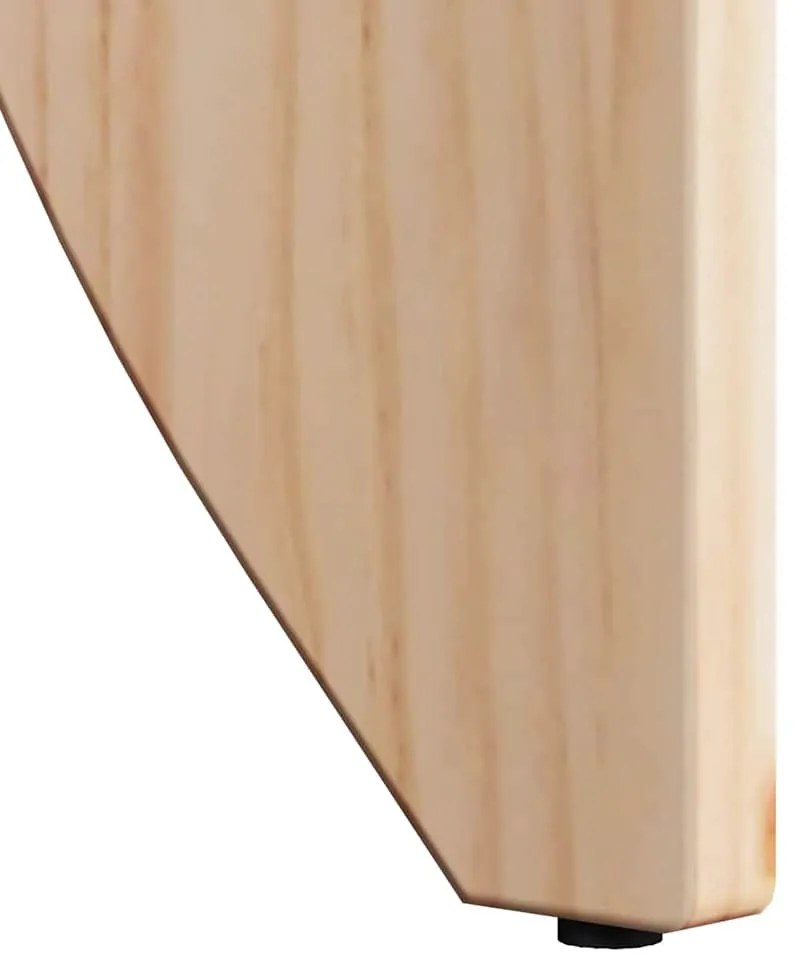 Mesa de centro 2 pcs Natural 41,5 x 41,5 x 44 cm