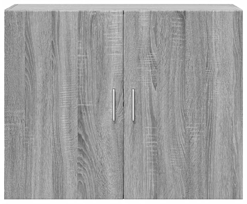 Armário parede 80x42,5x40 cm derivados de madeira cinza sonoma
