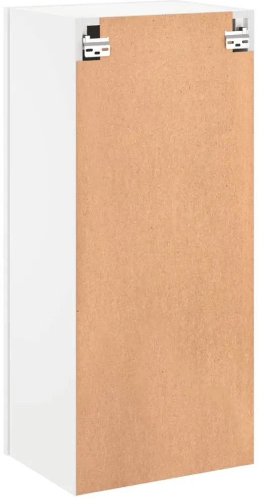 Móvel de parede p/ TV 40,5x30x90 cm derivados de madeira branco