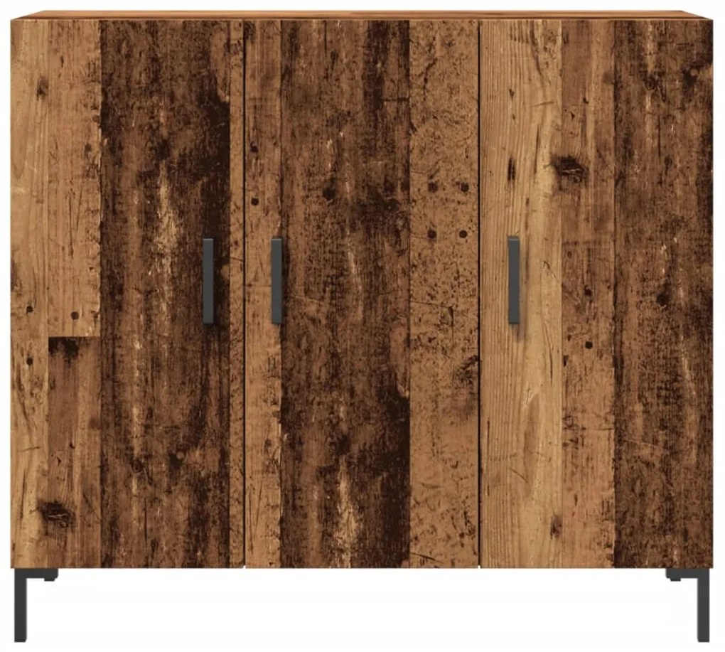 Aparador 90x34x80 cm derivados de madeira madeira velha