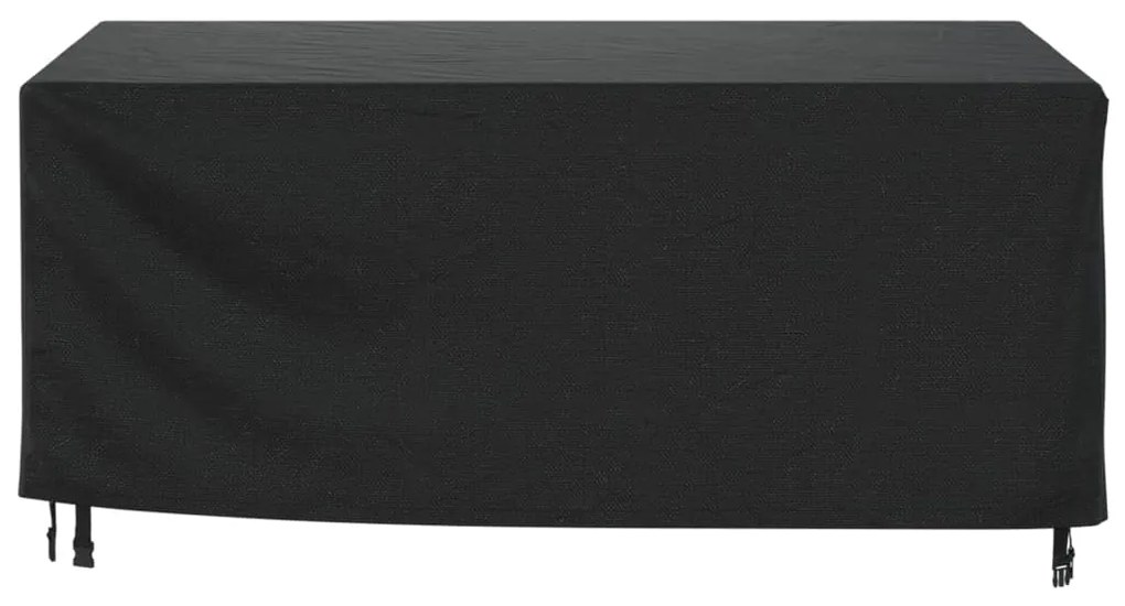 Capa p/ mobiliário jardim 172x113x73 cm impermeável 420D preto