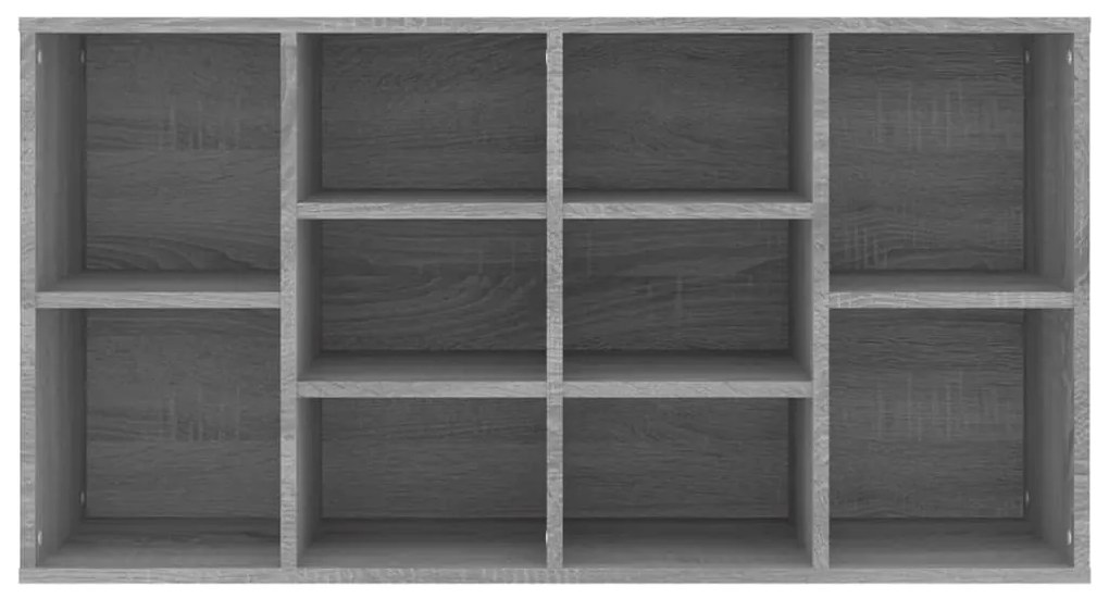 Banco sapateira 103x30x54,5cm derivados madeira cinzento sonoma