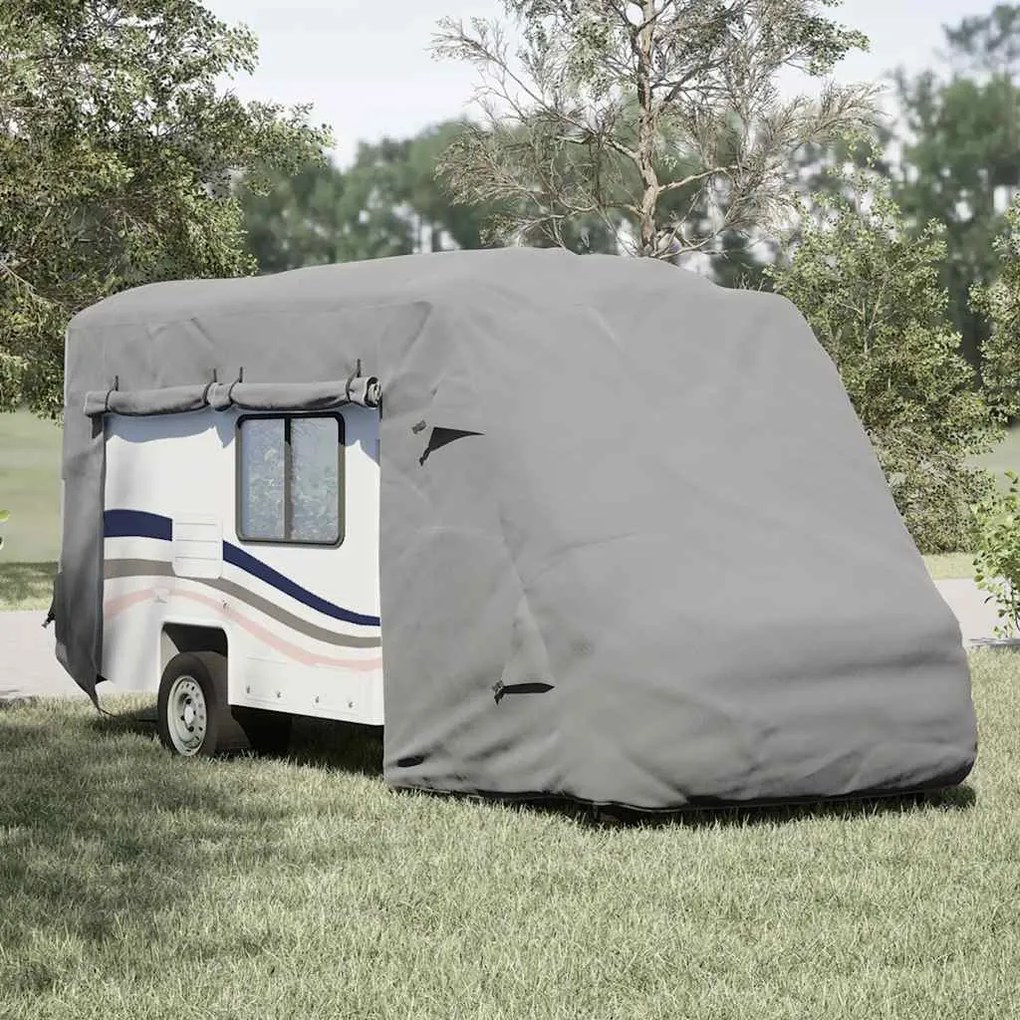 Capas autocaravanas 570x235x275 cm tecido não tecido cinzento