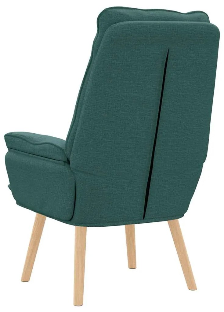 Poltrona Relaxante Verde Escura Tecido