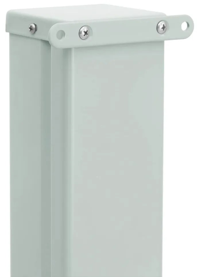Toldo lateral retrátil para pátio 170x300 cm castanho