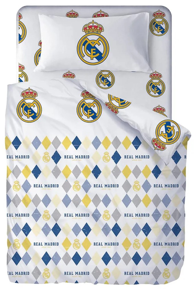 Conjunto de roupa de cama Real Madrid  RM181080