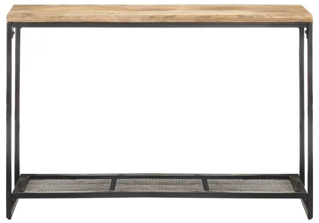 Mesa consola 110x35x75 cm madeira de mangueira maciça