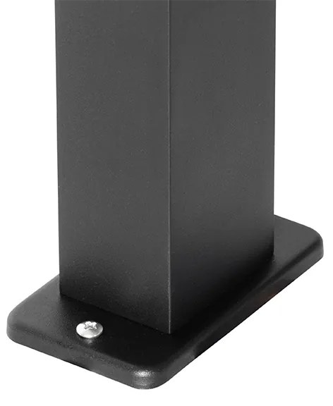 Candeeiro de pé industrial para exterior preto 35cm IP44 - Baleno Moderno,Country / Rústico,Industrial