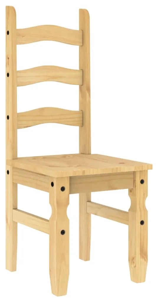 Cadeiras de jantar 2 pcs Corona 42x47x107 cm pinho maciço