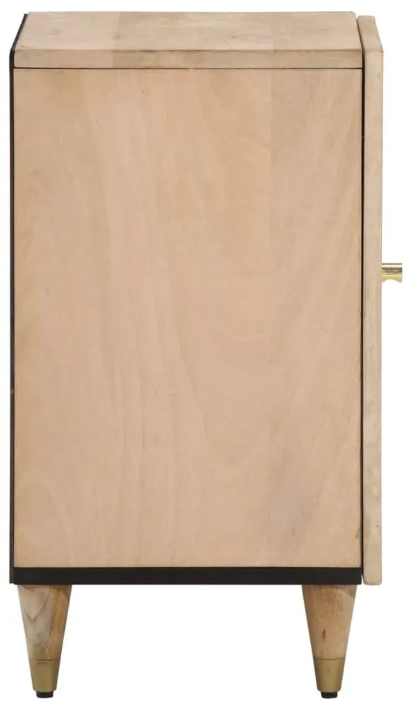 Armário de casa de banho 38x33x58 cm mangueira maciça