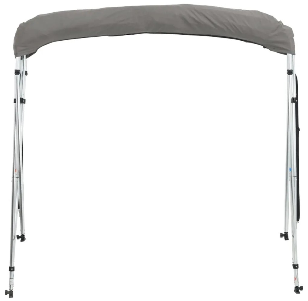 Toldo de 4 arcos Bimini c/ paredes laterais 243x(200-213)x137cm